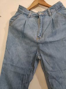 Light Wash Denim Pants