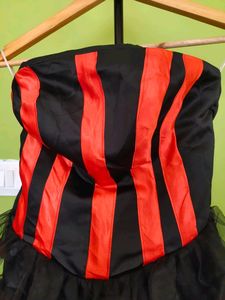 Awesome Flared Party Wear Dress/New With Tag