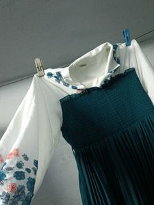 Elegant Pleated Maxi Dress