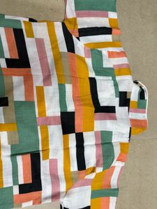 Funky Geometric Pajama Set
