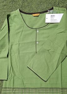 green kurti aurelia new with tag