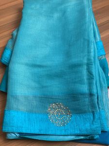 A Nice Saree With Blouse