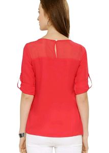Women Dark Pink Top