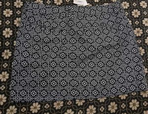 Black And White Miniskirt