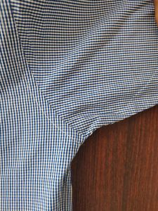 John Louis Half Sleeve Formal Blue Checkered Shirt | Size L Or 42