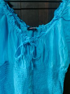Blue Morgan Top