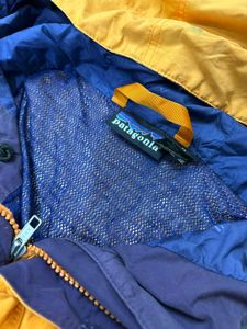 Patagonia Yellow Windbreaker Jacket