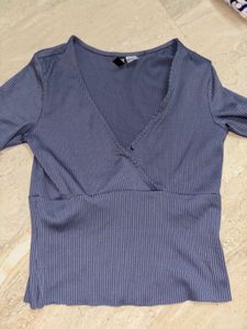 Ribbed H&amp;M Top
