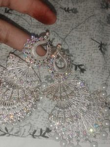 Statement Silver Earrings