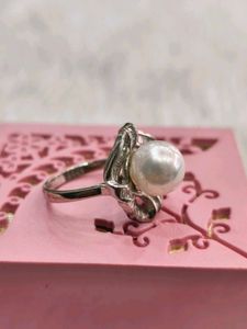 Pearl Ring 925 Sterling Silver