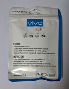 Vivo 86 Original Wired Headphone With Super Bass