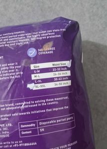 Sirona Disposable Period Panty L-XL