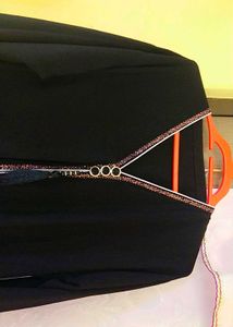 Elegant Embroidered Cuff Abaya