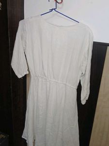 Midi Classic White Dress