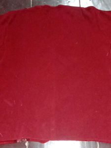 Elegant Red Cosmo Knit Cardigan For Women