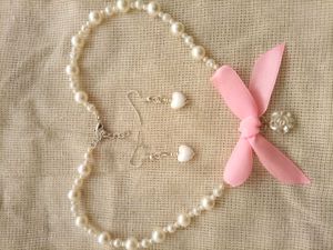 &#34;Vintage&#34;Cottage Core Bow Neckpiece💗🌷✨