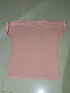 Peach Graphic T-Shirt
