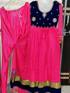 Elegant Ethnic Gown embroidery work