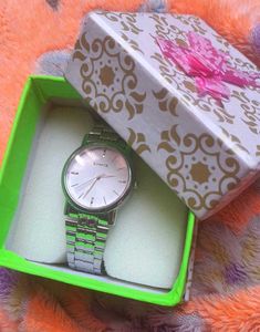 Sonata Stainless Steel Watch
