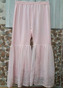 Pink Embroidered Kurta Set