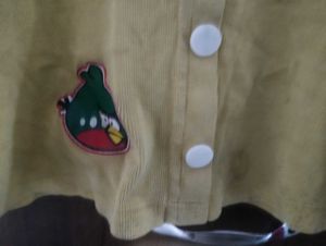 Kid Girl Angry Birds Printed Tunic