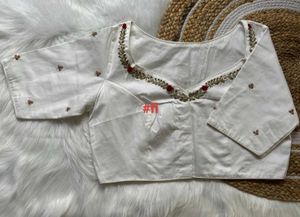Satin Pan Neck Bridal Blouse Collection
