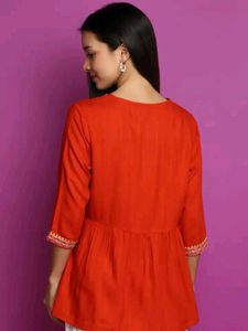 NEW-- Desi Mix Peplum Top