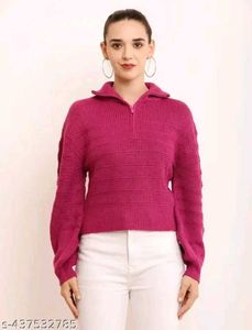 Ribbed Sweater Top 💗