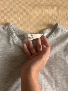 H&amp;M Tshirt And Slit Skirt Co-ord Set