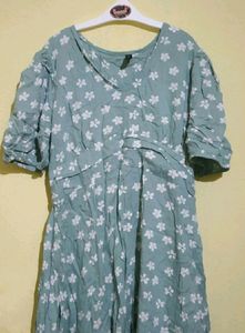 Floral Print Mini Dress