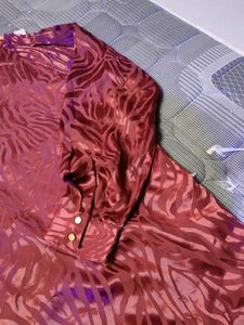 Maroon Dress
