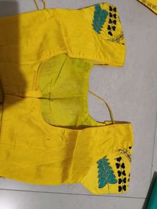 Yellow Embroidered Lehenga Choli