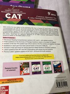 Verbal Ability And Reading Comprehension For CAT