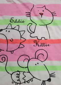 Cute Striped Animal Tee