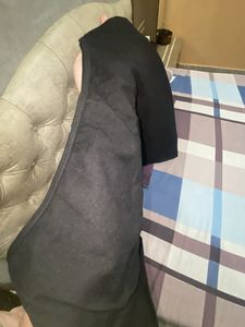 Black One Side Off Shoulder Top