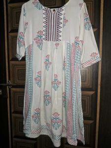 Cotton Loose Kurta For Summers