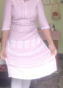 lavender colour kurthi Fixed Price No Bargain