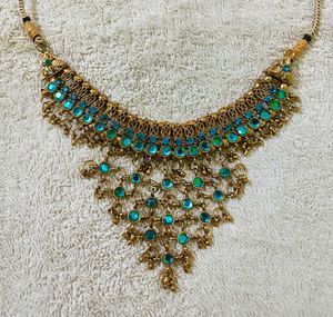 Teal Stone Necklace