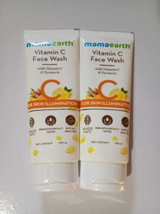 2 Pack Vitamin C Mamaearth Face Wash