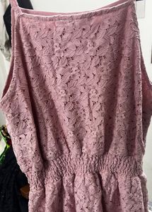 Pink Lace Sundress