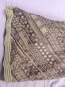 Brown Skirt For Lehenga -Festive , Traditional Wea