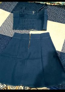 Denim Coord Set