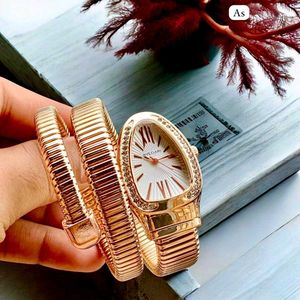 BVLGARI SNAKE DIAMOND DIAL LADIES WATCH @SALE