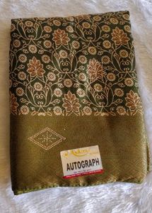 Green Floral Saree