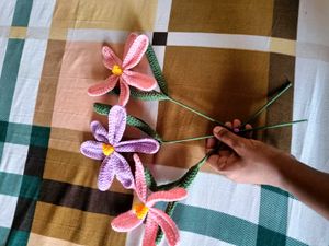 Handwoven Flowers 🌸