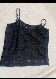 Black Bralet Crop Top