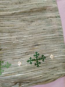 Tailored Kurta With Hand Kutchi- Mirror Embroidery