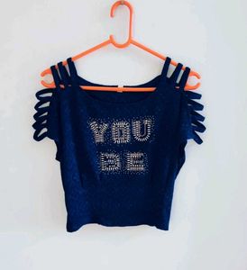 Stylish Party Wear Glittery Top