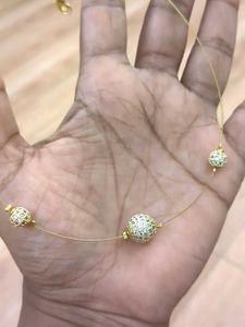 AD Pendant Invisible Chain
