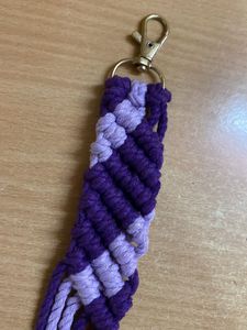 Handmade Macrame Keychain